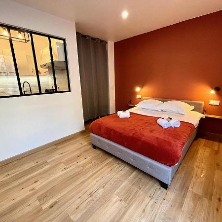 Studio Avec Grande Terrasse Et Parking Privatifs Caen Dış mekan fotoğraf