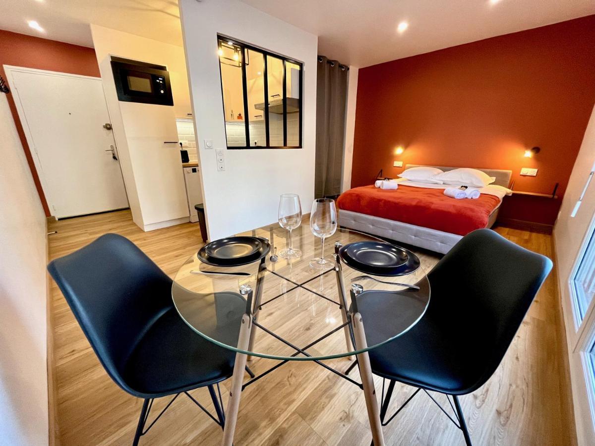 Studio Avec Grande Terrasse Et Parking Privatifs Caen Dış mekan fotoğraf
