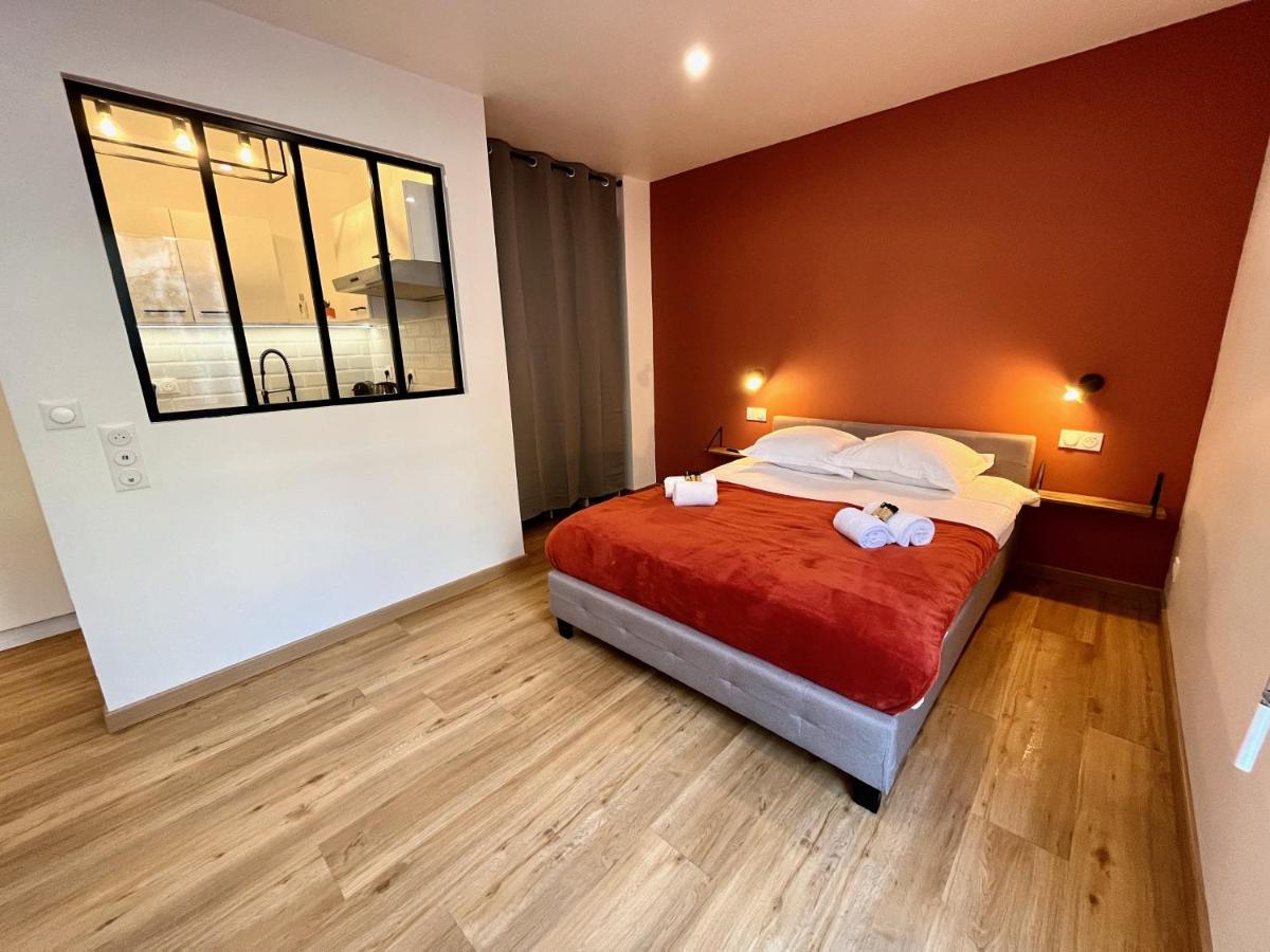 Studio Avec Grande Terrasse Et Parking Privatifs Caen Dış mekan fotoğraf
