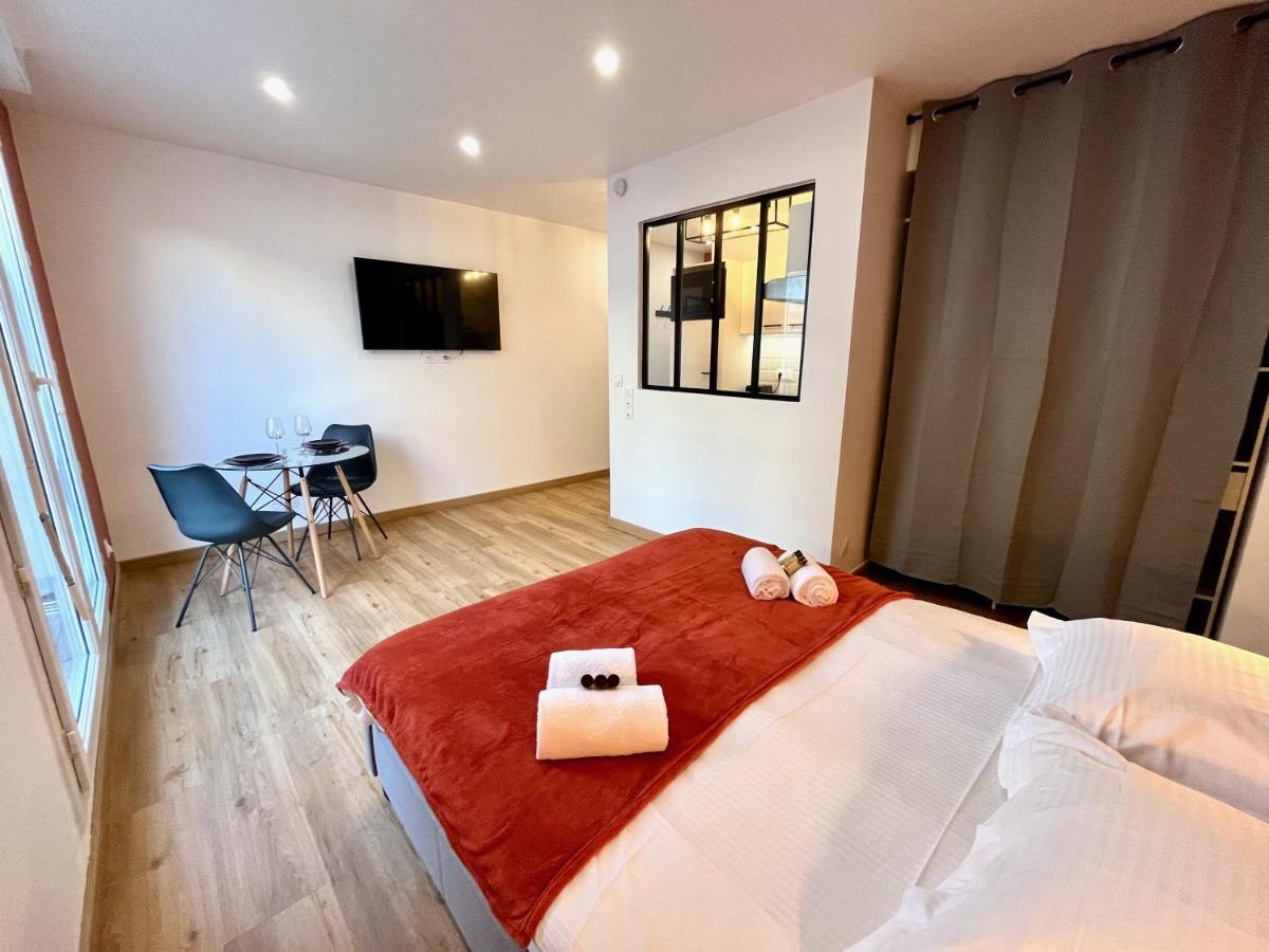 Studio Avec Grande Terrasse Et Parking Privatifs Caen Dış mekan fotoğraf